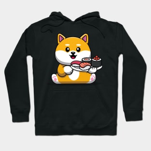 Cute Kawaii Cat with Sushi Hoodie